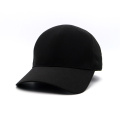 6 Panel Black Waterproof Sport Cap